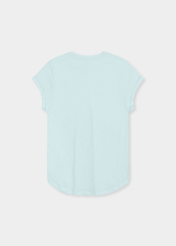 T-Shirt "Pumuckl" - hellblau, Damen